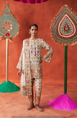 Mirror embroidery