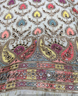 Mirror embroidery