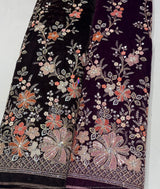 Multi cutdana embroidery