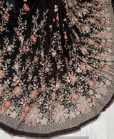 Multi cutdana embroidery
