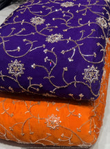 Handwork embroidery jaal