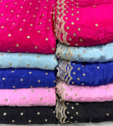 Cutdana beads embroidery