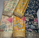 Kasab zari handwork embroidery