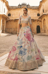 Kasab zari handwork embroidery