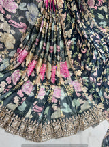 Kasab zari handwork embroidery