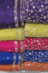 Meena cutdana embroidery