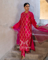 Gota foil embroidery