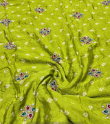 Stone handwork embroidery