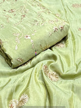 Hand gota meena embroidery