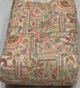 Multi cutdana embroidery