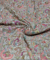 Multi cutdana embroidery