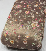 Multi cutdana embroidery
