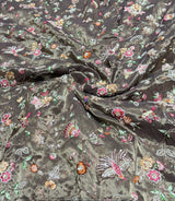 Multi cutdana embroidery