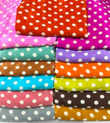 Polka dot digital print