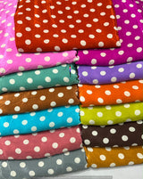Polka dot digital print