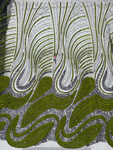Velvet Aplic handwork embroidery
