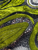Velvet Aplic handwork embroidery