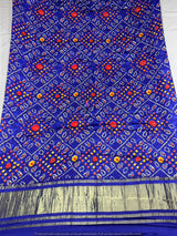 Bandhni discharge dupatta