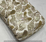 Mirror khichadi embroidery