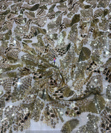 Mirror khichadi embroidery