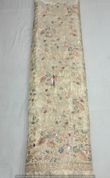 Multi thread embroidery