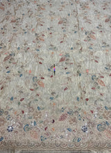 Multi thread embroidery