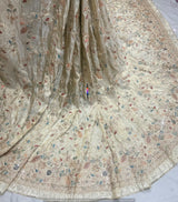 Multi thread embroidery