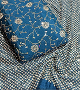 Heavy cutdana embroidery