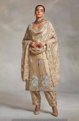 Heavy Aplic embroidery