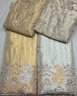 Heavy Aplic embroidery