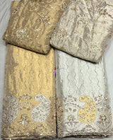 Heavy Aplic embroidery