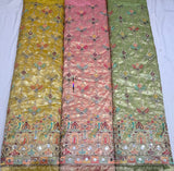 Multi thread embroidery