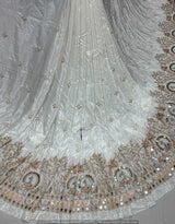 mirror multi thread embroidery