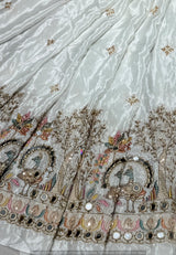 mirror multi thread embroidery