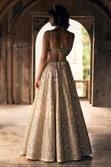 Jaccord heavy mirror embroidery