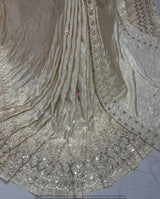 Jaccord heavy mirror embroidery