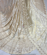 Jaccord heavy mirror embroidery
