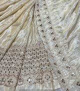 Jaccord heavy mirror embroidery