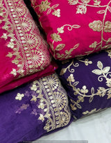 Gota foil embroidery