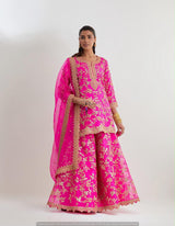 Gota foil embroidery
