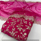 Gota foil embroidery
