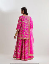 Gota foil embroidery