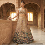 Multi cutdana embroidery