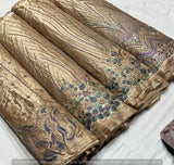 Multi cutdana embroidery