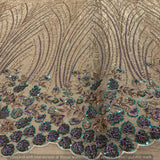 Multi cutdana embroidery