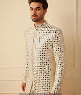 Mirror embroidery