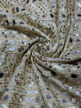 Mirror embroidery