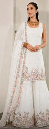 Multi cutdana embroidery