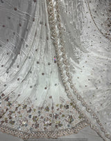 Multi cutdana embroidery