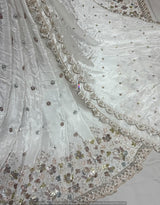 Multi cutdana embroidery